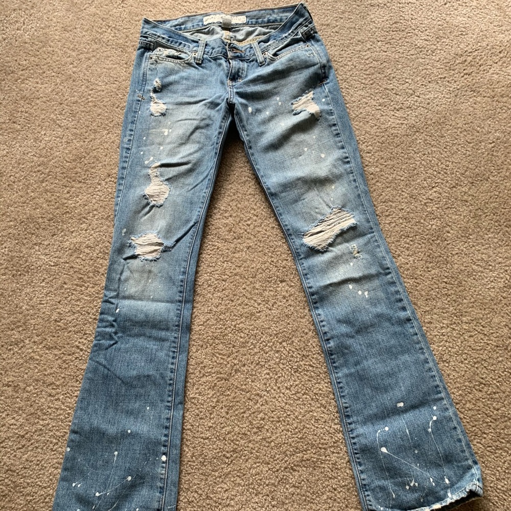 Abercrombie & Fitch distressed Jeans